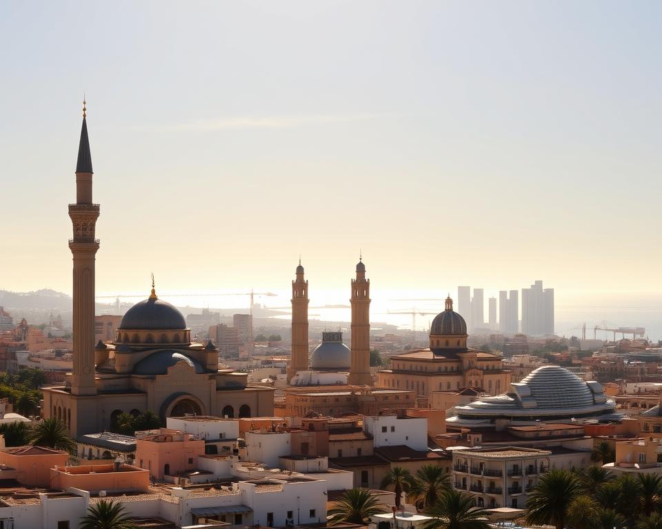 Casablanca architectural landmarks in Morocco Casablanca architectural landmarks in Morocco